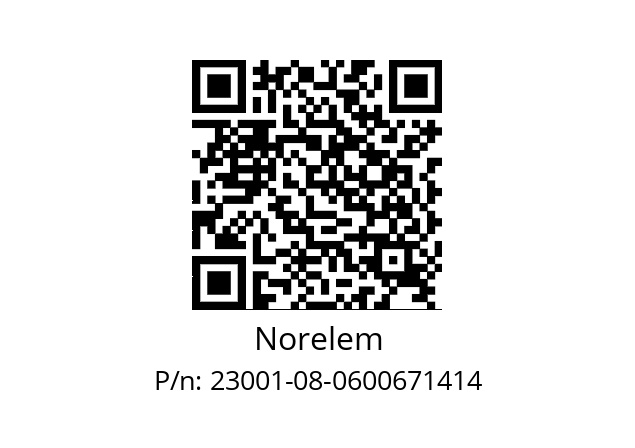   Norelem 23001-08-0600671414