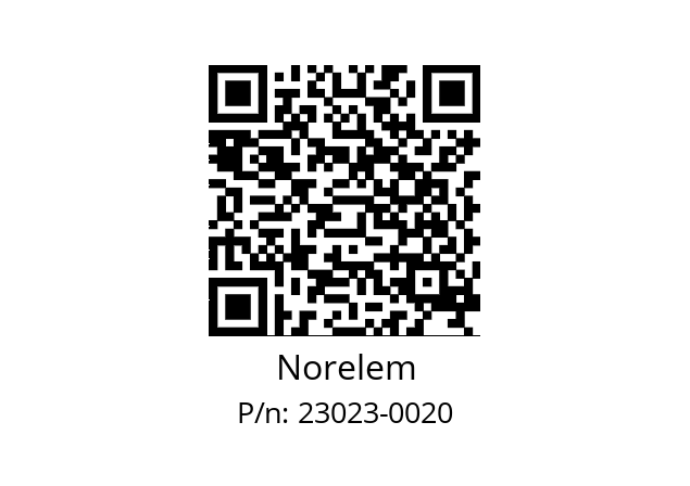   Norelem 23023-0020