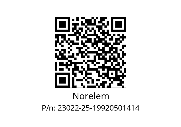   Norelem 23022-25-19920501414