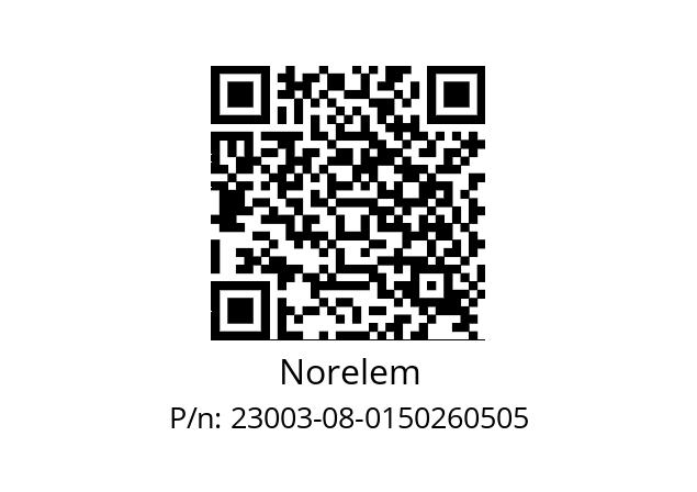   Norelem 23003-08-0150260505