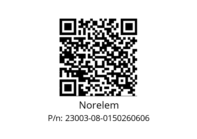   Norelem 23003-08-0150260606