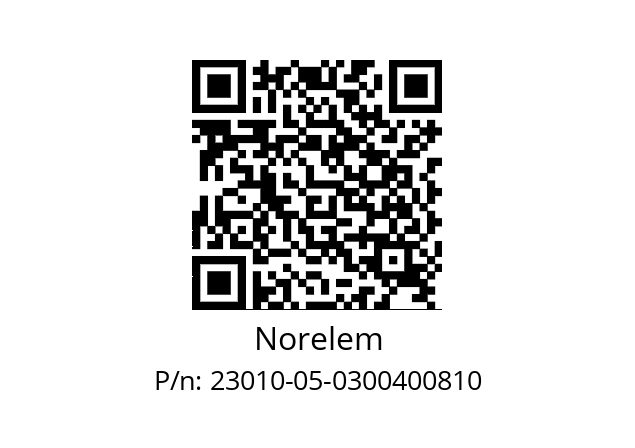   Norelem 23010-05-0300400810