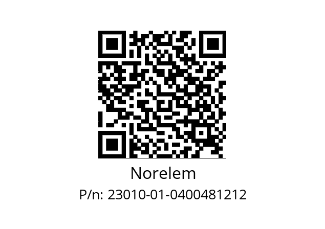   Norelem 23010-01-0400481212