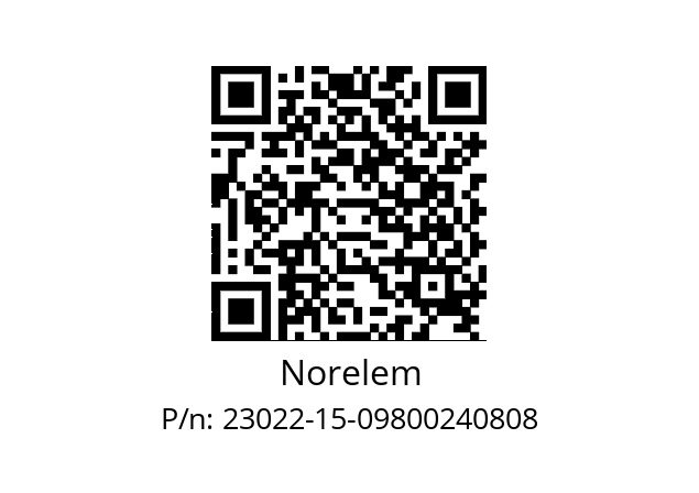   Norelem 23022-15-09800240808