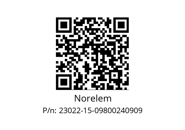   Norelem 23022-15-09800240909