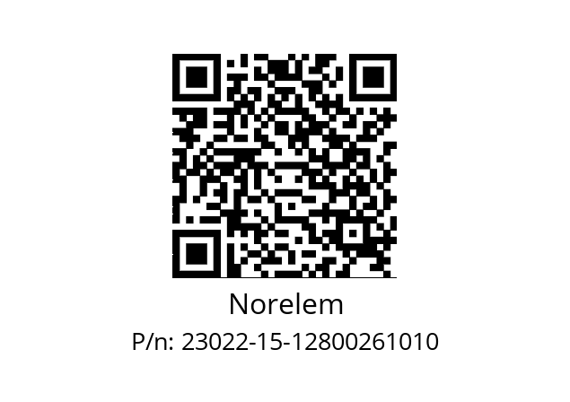   Norelem 23022-15-12800261010