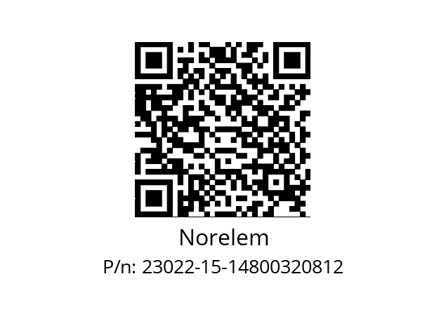   Norelem 23022-15-14800320812