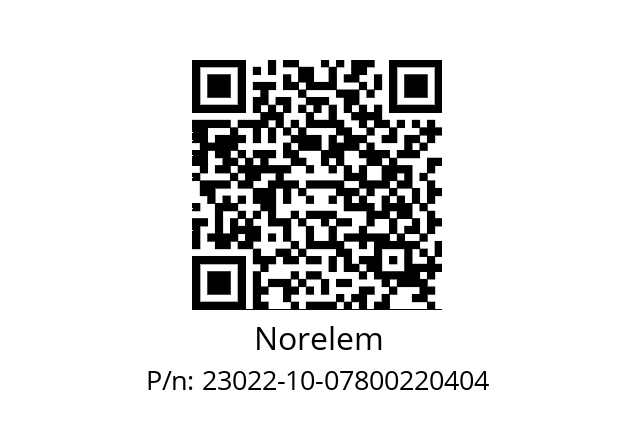   Norelem 23022-10-07800220404