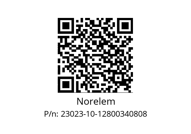   Norelem 23023-10-12800340808