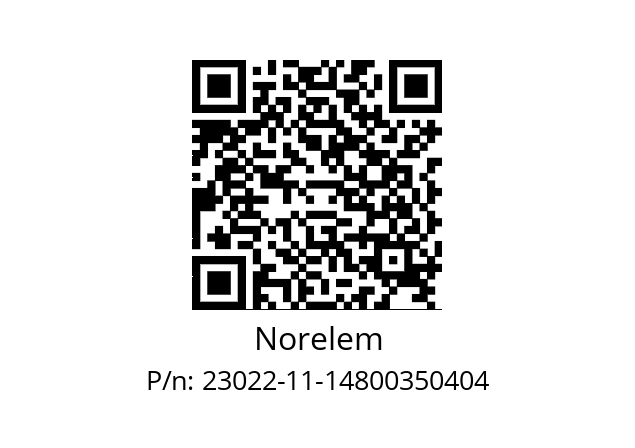   Norelem 23022-11-14800350404