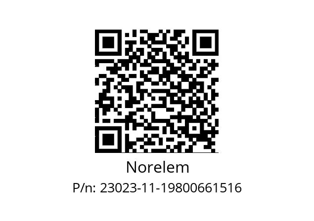   Norelem 23023-11-19800661516