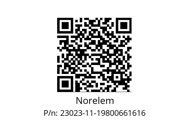   Norelem 23023-11-19800661616