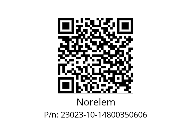   Norelem 23023-10-14800350606