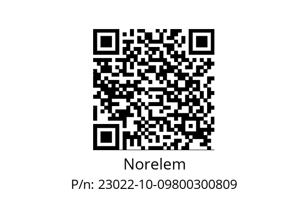   Norelem 23022-10-09800300809