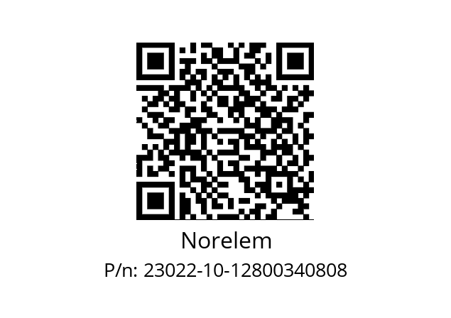   Norelem 23022-10-12800340808