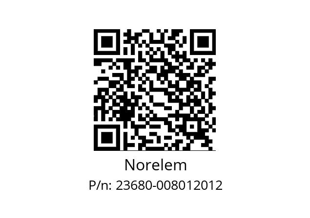   Norelem 23680-008012012