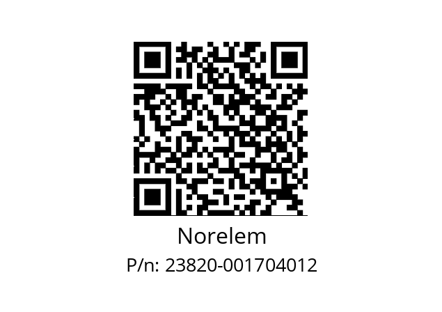   Norelem 23820-001704012