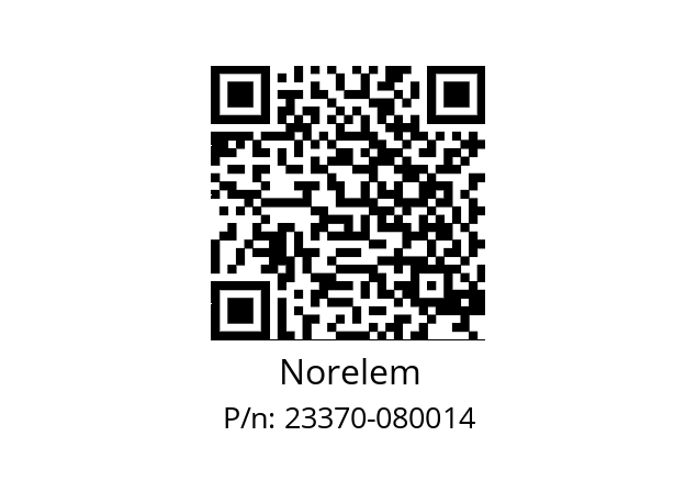   Norelem 23370-080014