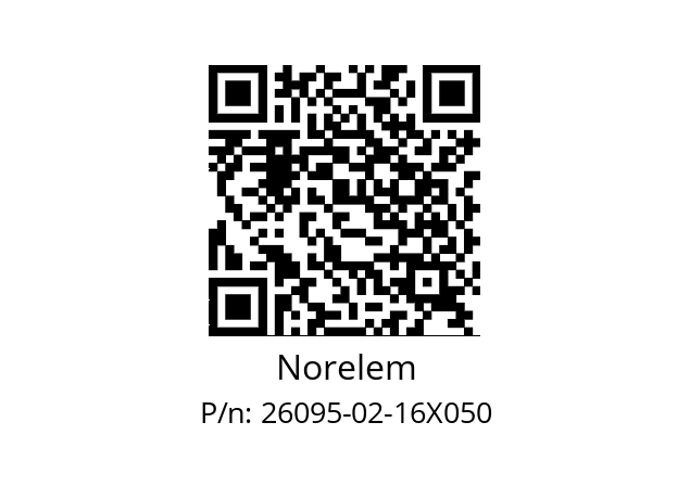   Norelem 26095-02-16X050