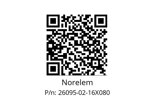   Norelem 26095-02-16X080