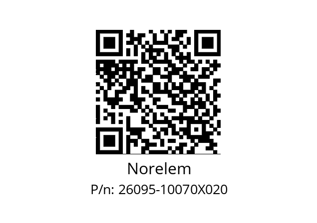   Norelem 26095-10070X020