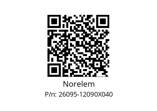   Norelem 26095-12090X040