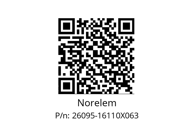   Norelem 26095-16110X063