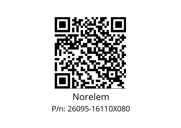   Norelem 26095-16110X080