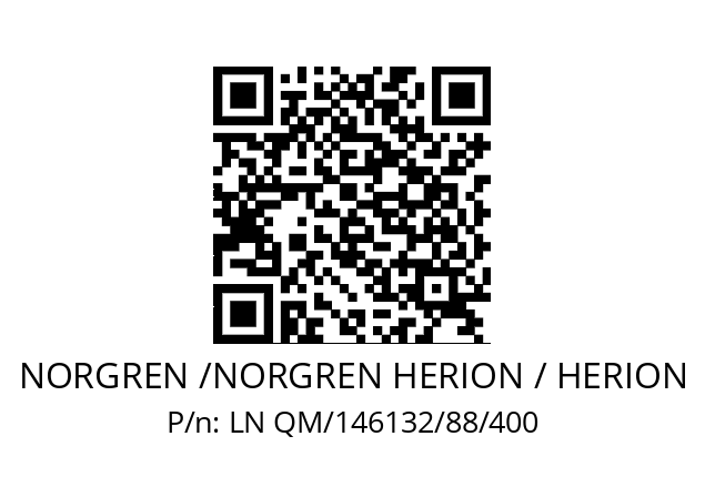   NORGREN /NORGREN HERION / HERION LN QM/146132/88/400