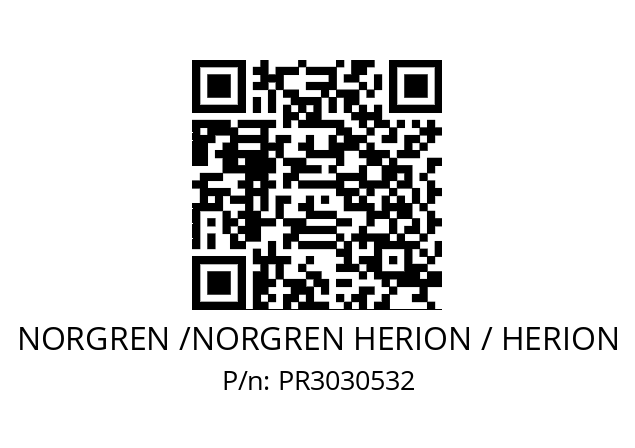   NORGREN /NORGREN HERION / HERION PR3030532