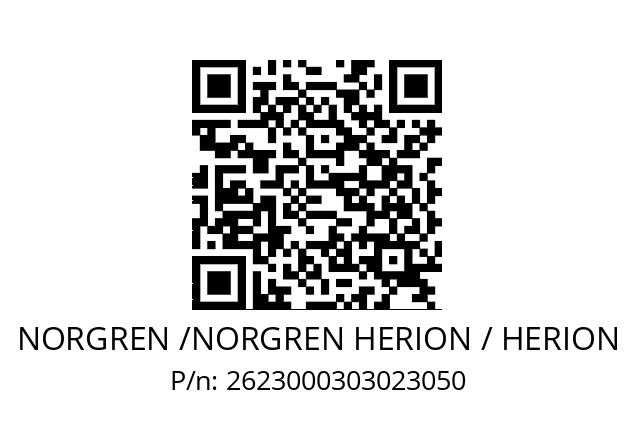   NORGREN /NORGREN HERION / HERION 2623000303023050