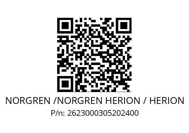   NORGREN /NORGREN HERION / HERION 2623000305202400