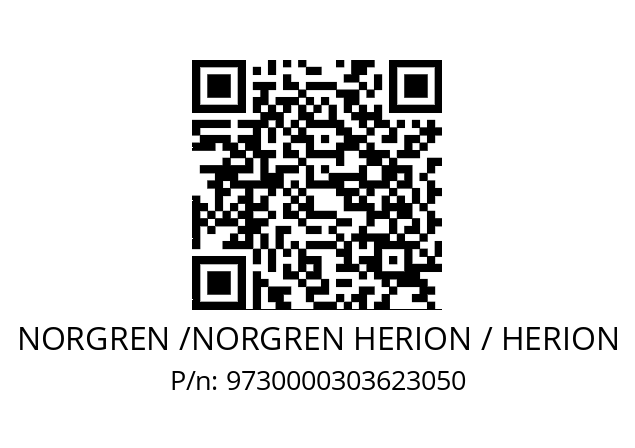   NORGREN /NORGREN HERION / HERION 9730000303623050