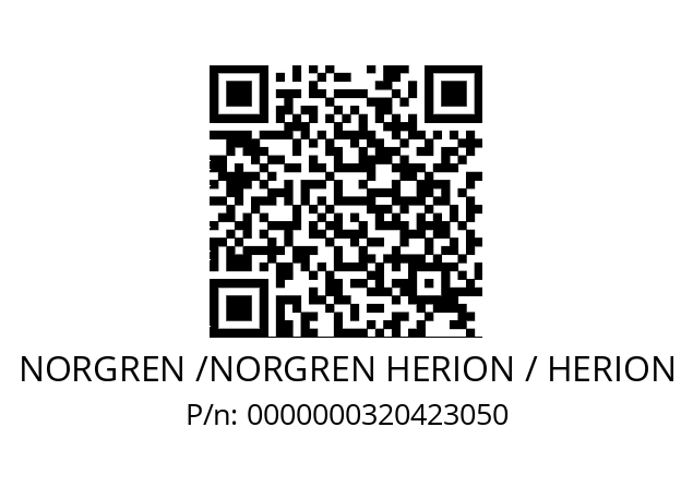   NORGREN /NORGREN HERION / HERION 0000000320423050