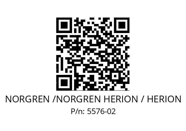   NORGREN /NORGREN HERION / HERION 5576-02