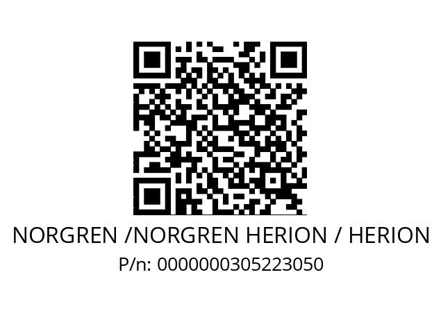   NORGREN /NORGREN HERION / HERION 0000000305223050