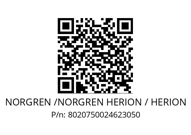   NORGREN /NORGREN HERION / HERION 8020750024623050