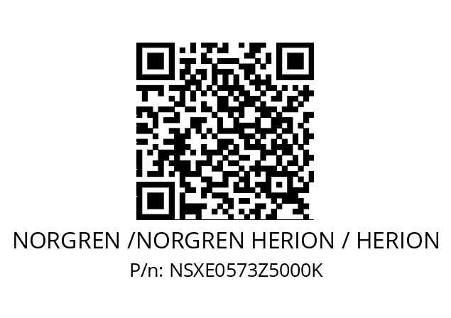   NORGREN /NORGREN HERION / HERION NSXE0573Z5000K