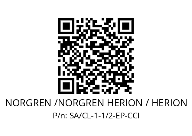   NORGREN /NORGREN HERION / HERION SA/CL-1-1/2-EP-CCI