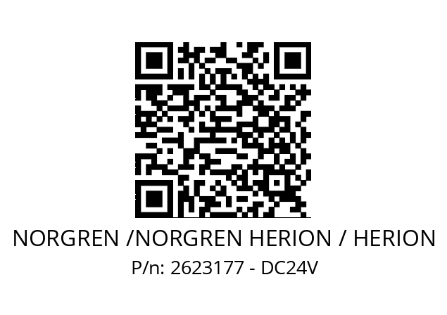   NORGREN /NORGREN HERION / HERION 2623177 - DC24V