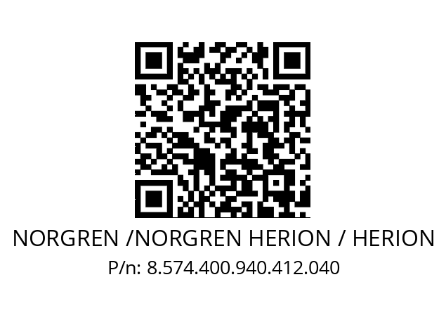   NORGREN /NORGREN HERION / HERION 8.574.400.940.412.040