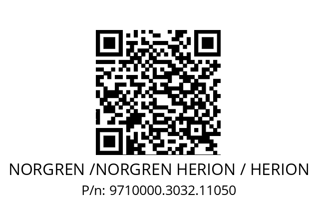   NORGREN /NORGREN HERION / HERION 9710000.3032.11050