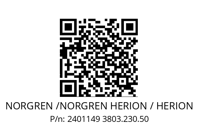   NORGREN /NORGREN HERION / HERION 2401149 3803.230.50