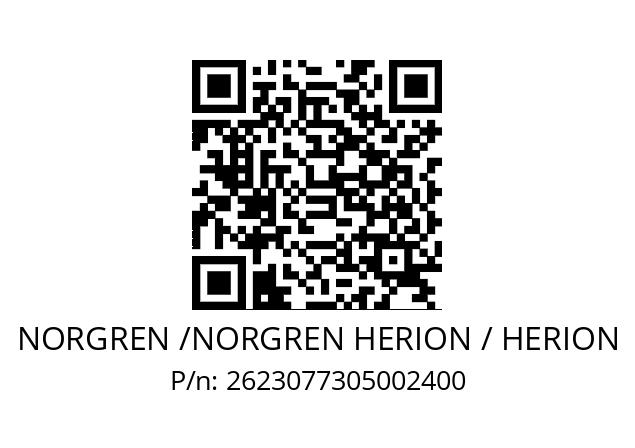   NORGREN /NORGREN HERION / HERION 2623077305002400