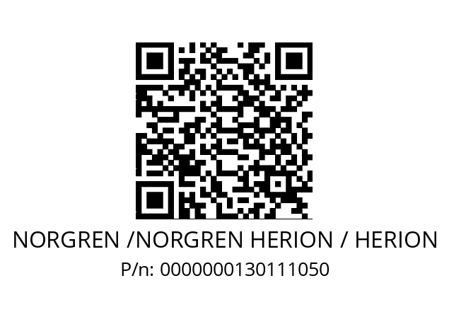   NORGREN /NORGREN HERION / HERION 0000000130111050