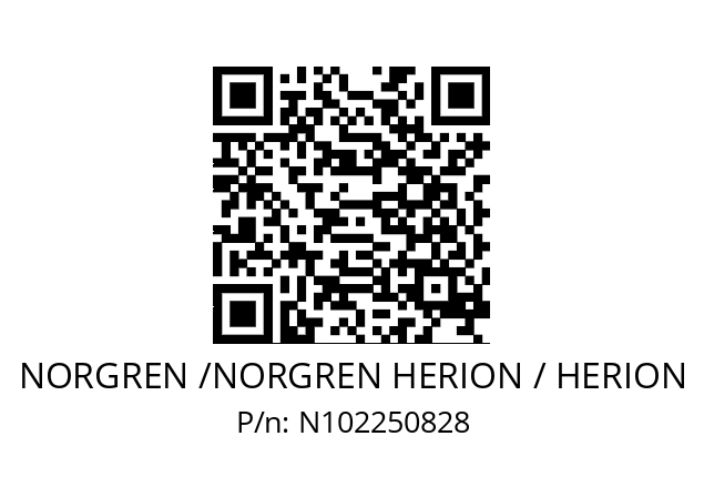   NORGREN /NORGREN HERION / HERION N102250828