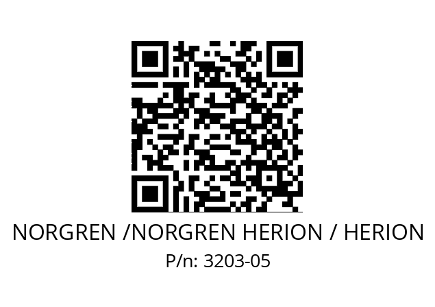   NORGREN /NORGREN HERION / HERION 3203-05