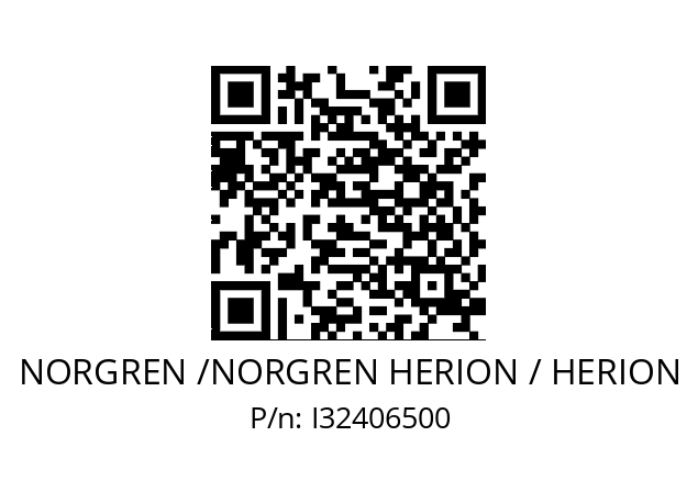   NORGREN /NORGREN HERION / HERION I32406500