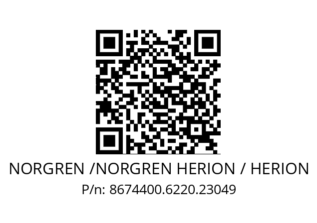   NORGREN /NORGREN HERION / HERION 8674400.6220.23049