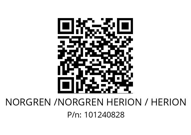   NORGREN /NORGREN HERION / HERION 101240828